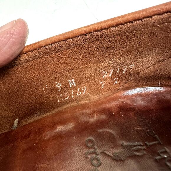 NEW HEELS + HALF SOLES Rancourt & Co. x Polo Ralph Lauren Penny Loafers USA 9 - Picture 10 of 13